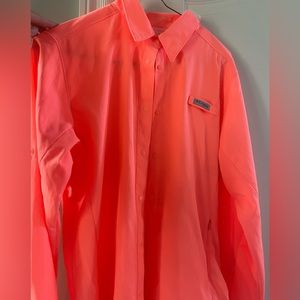 Columbia long sleeve fishing shirt